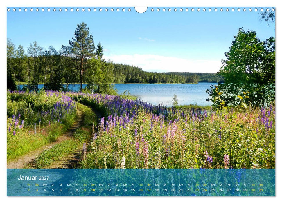 Zauberhaftes Värmland (CALVENDO Wandkalender 2027)