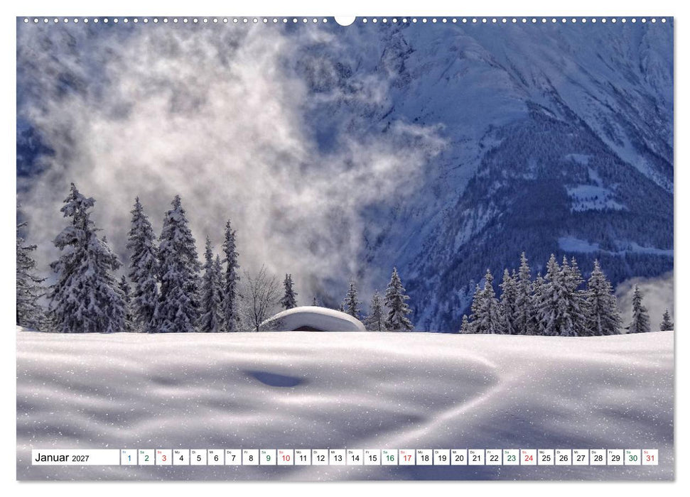 Aktiviere Sehnsüchte Reiseziele in der Schweiz (CALVENDO Wandkalender 2027)