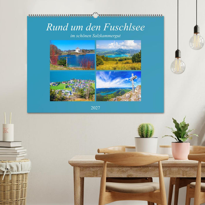 Rund um den Fuschlsee (CALVENDO Wandkalender 2027)