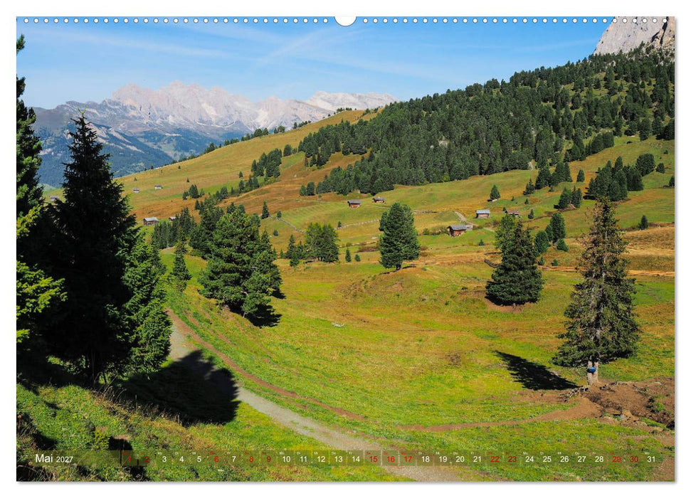 Sehnsucht Seiser Alm (CALVENDO Premium Wandkalender 2027)