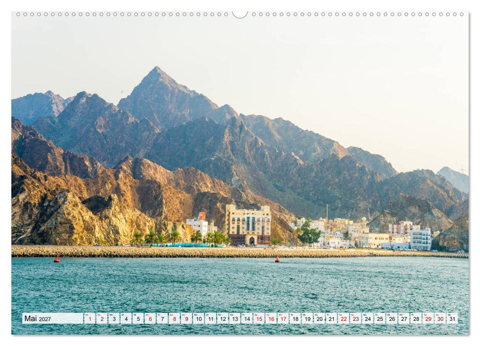 Entlang der Küste von Muscat (CALVENDO Wandkalender 2027)