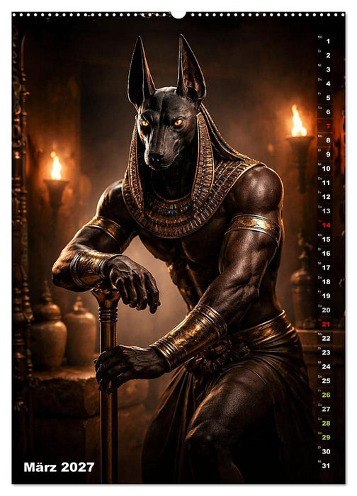 Die Erhabenen von Kemet (CALVENDO Wandkalender 2027)