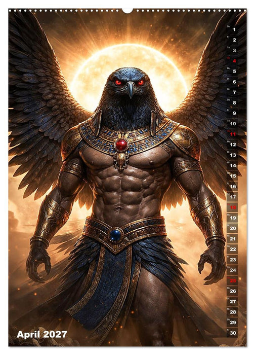 Die Erhabenen von Kemet (CALVENDO Wandkalender 2027)