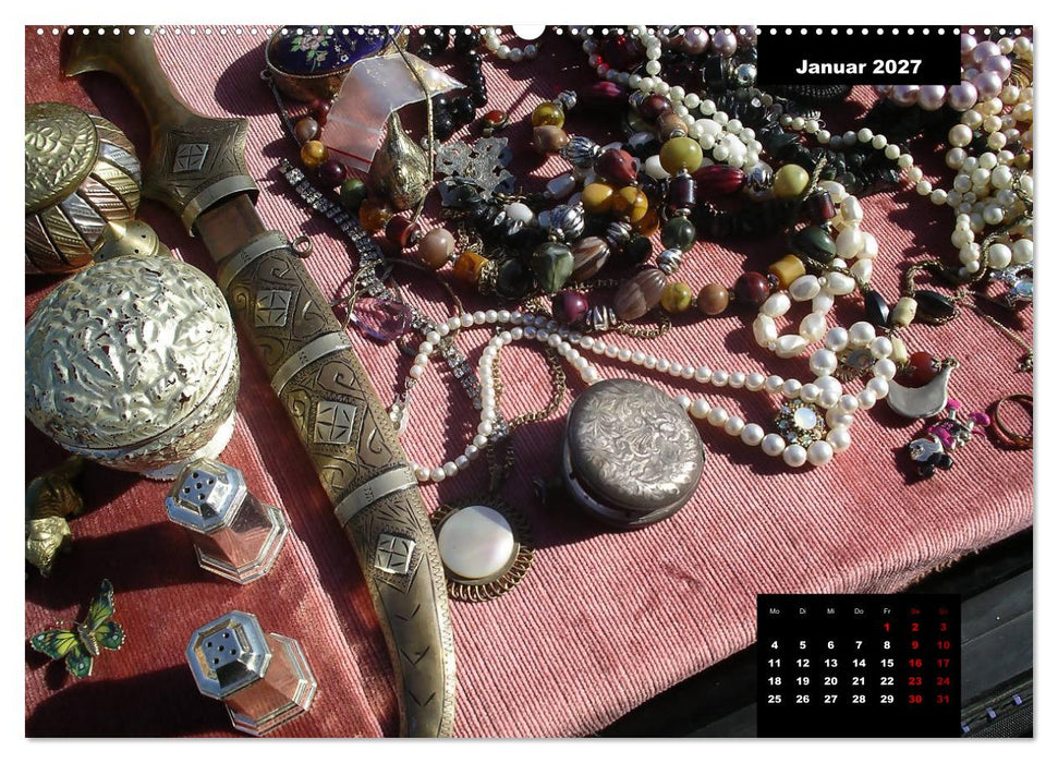 Trödel, Flohmarkt & Antikes (CALVENDO Wandkalender 2027)