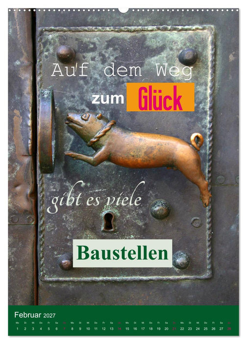 Lebensfreude in harten Zeiten (CALVENDO Premium Wandkalender 2027)