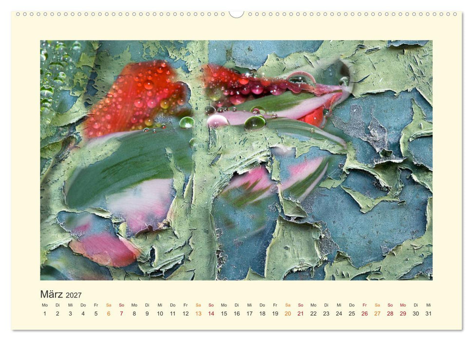 Fotografie trifft Malerei (CALVENDO Premium Wandkalender 2027)