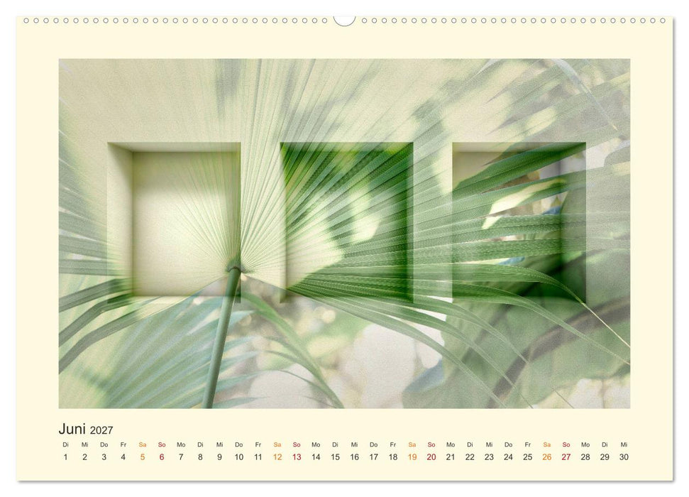 Fotografie trifft Malerei (CALVENDO Premium Wandkalender 2027)