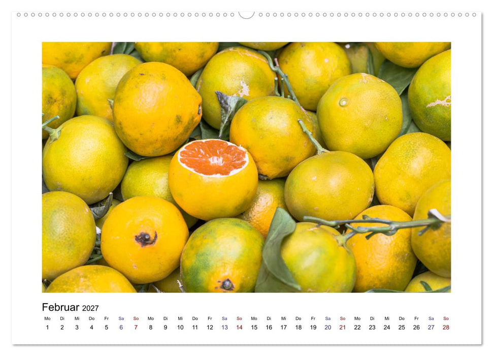 Wochenmarkt - Genussvoll Einkaufen (CALVENDO Wandkalender 2027)