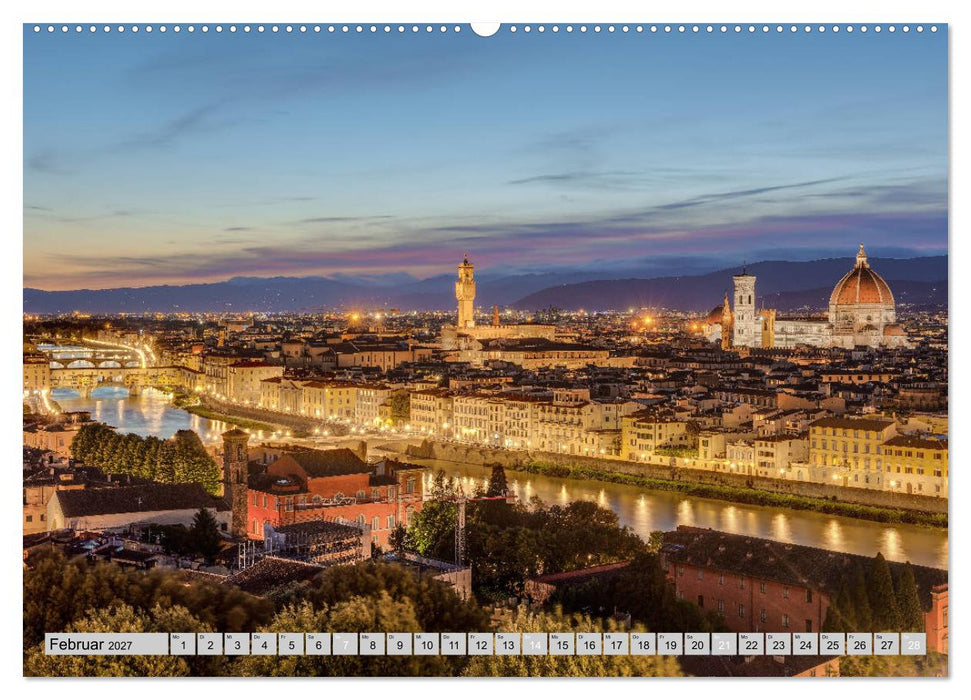 Wunderschöne Toskana (CALVENDO Premium Wandkalender 2027)