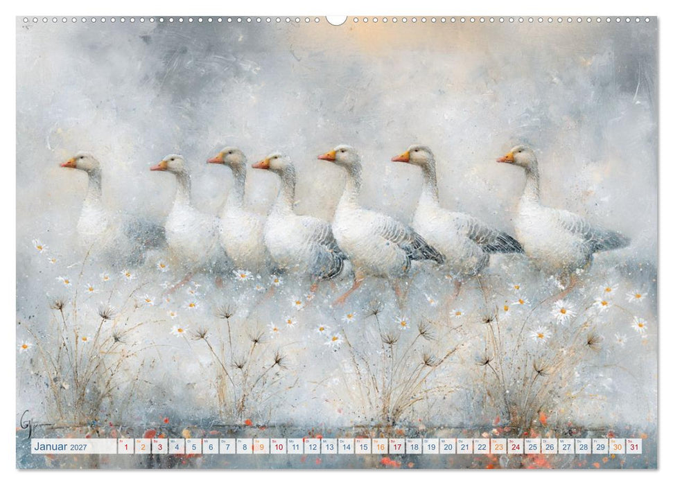 Das leise Leben auf dem Land (CALVENDO Wandkalender 2027)