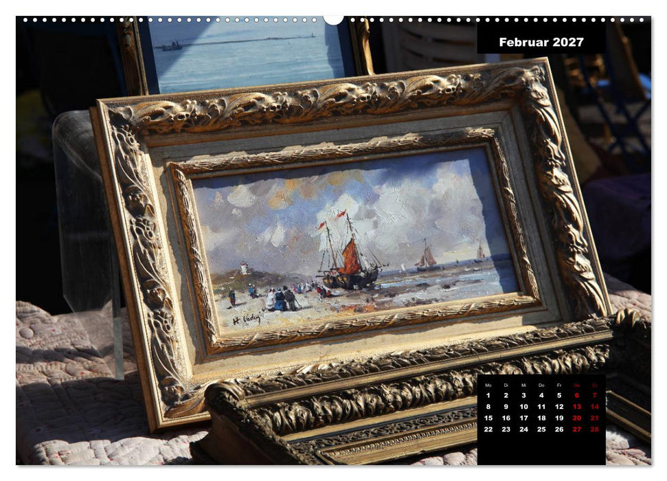 Trödel, Flohmarkt & Antikes (CALVENDO Premium Wandkalender 2027)