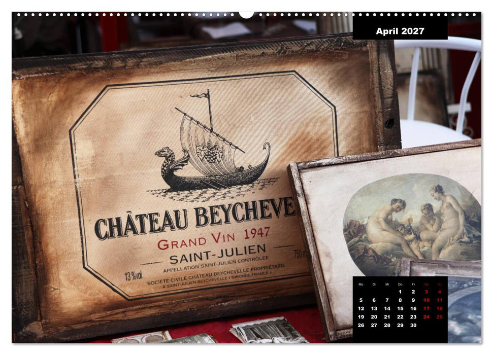 Trödel, Flohmarkt & Antikes (CALVENDO Premium Wandkalender 2027)