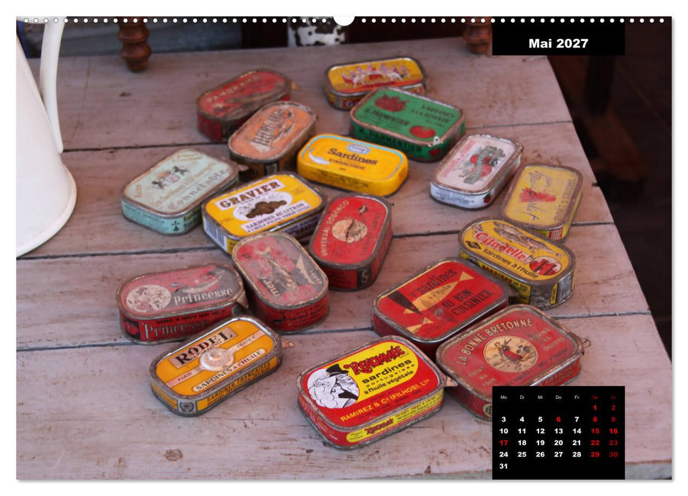 Trödel, Flohmarkt & Antikes (CALVENDO Premium Wandkalender 2027)