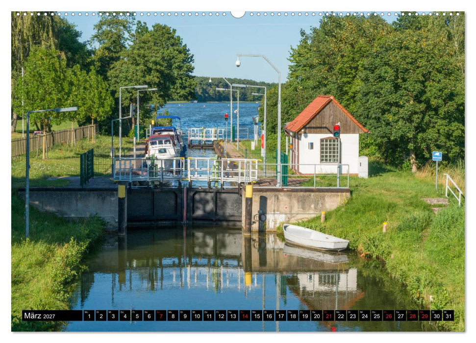 Stille Seen um Himmelpfort (CALVENDO Wandkalender 2027)