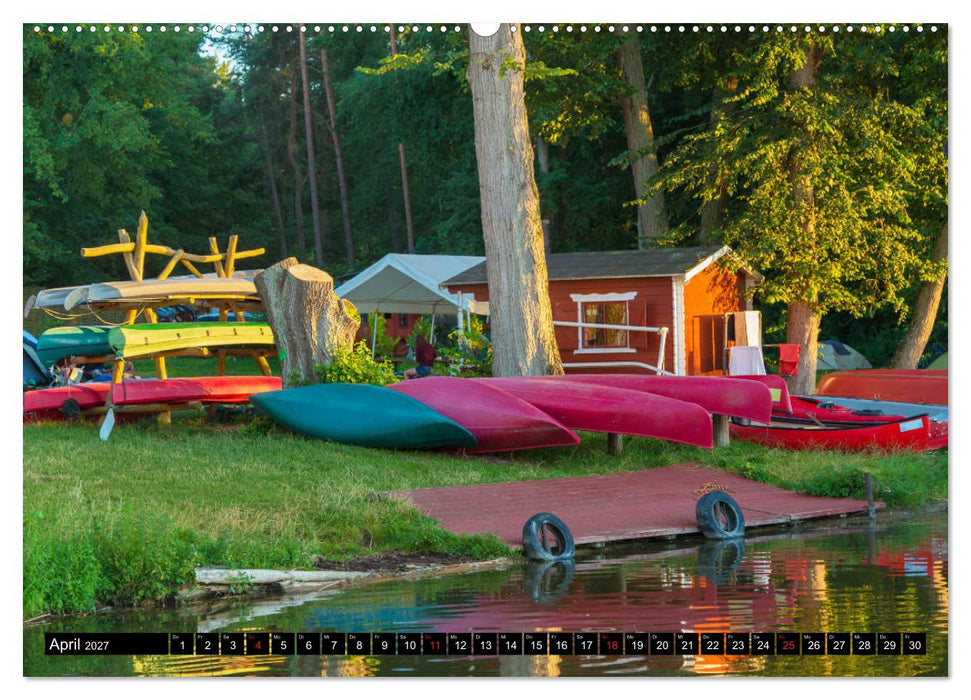 Stille Seen um Himmelpfort (CALVENDO Wandkalender 2027)