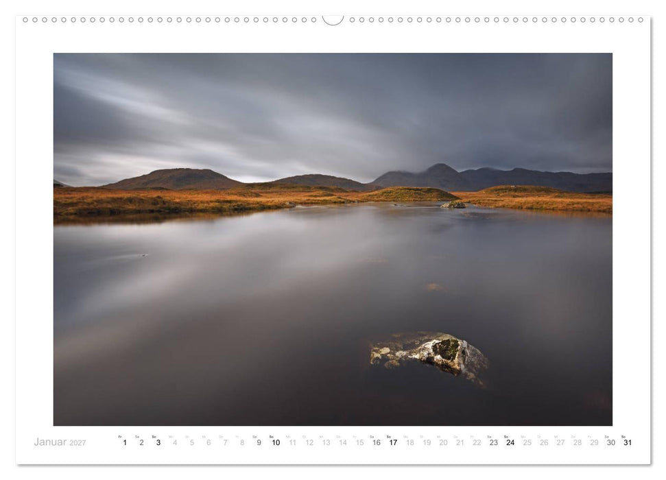 Schottland - Ein Roadtrip durch die herbstlichen Highlands (CALVENDO Premium Wandkalender 2027)