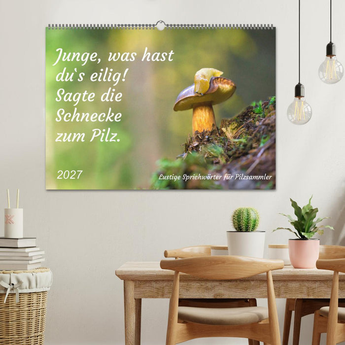 Junge, was hast du`s eilig (CALVENDO Wandkalender 2027)