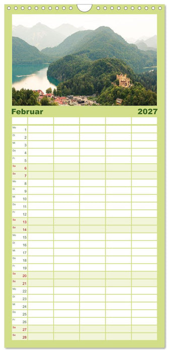Deutschland - Bayerns Landschafts-Geflüster (CALVENDO Familienplaner 2027)