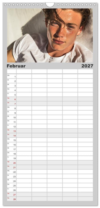 Sinnliche Männer (CALVENDO Familienplaner 2027)