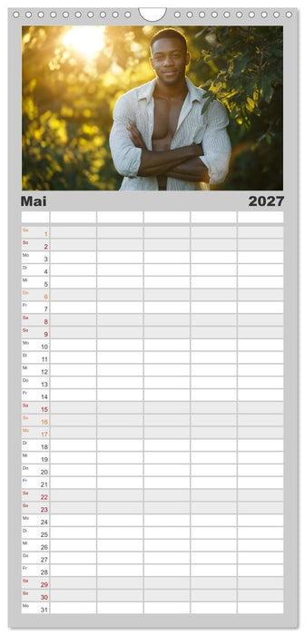 Sinnliche Männer (CALVENDO Familienplaner 2027)