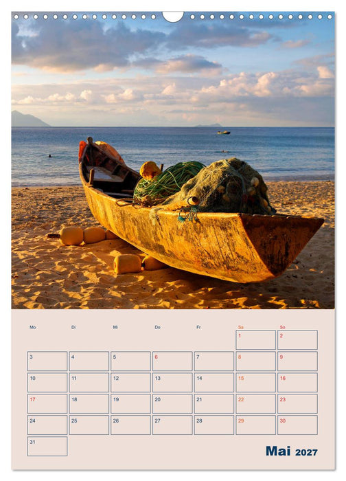 Mahe - Inselparadies der Seychellen (CALVENDO Wandkalender 2027)