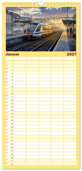 S-Bahn - Züge (CALVENDO Familienplaner 2027)