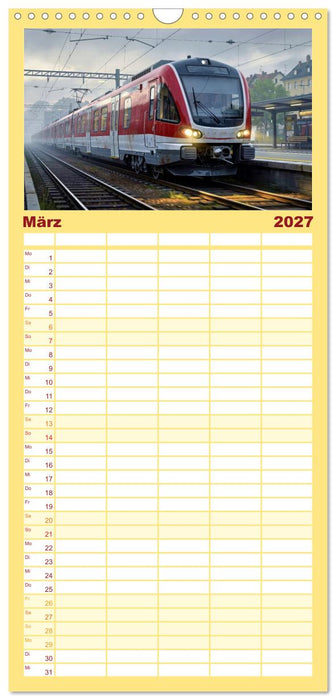 S-Bahn - Züge (CALVENDO Familienplaner 2027)