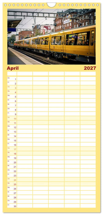 S-Bahn - Züge (CALVENDO Familienplaner 2027)