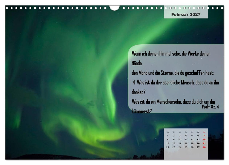 Bibelzitate, die Mut machen! (CALVENDO Wandkalender 2027)