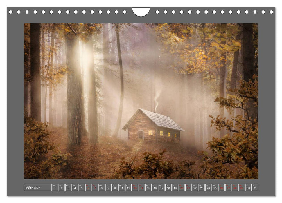 Zufluchten (CALVENDO Wandkalender 2027)