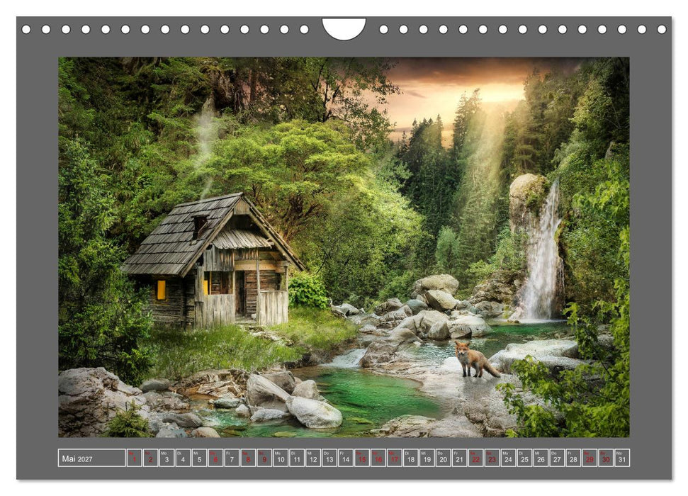 Zufluchten (CALVENDO Wandkalender 2027)