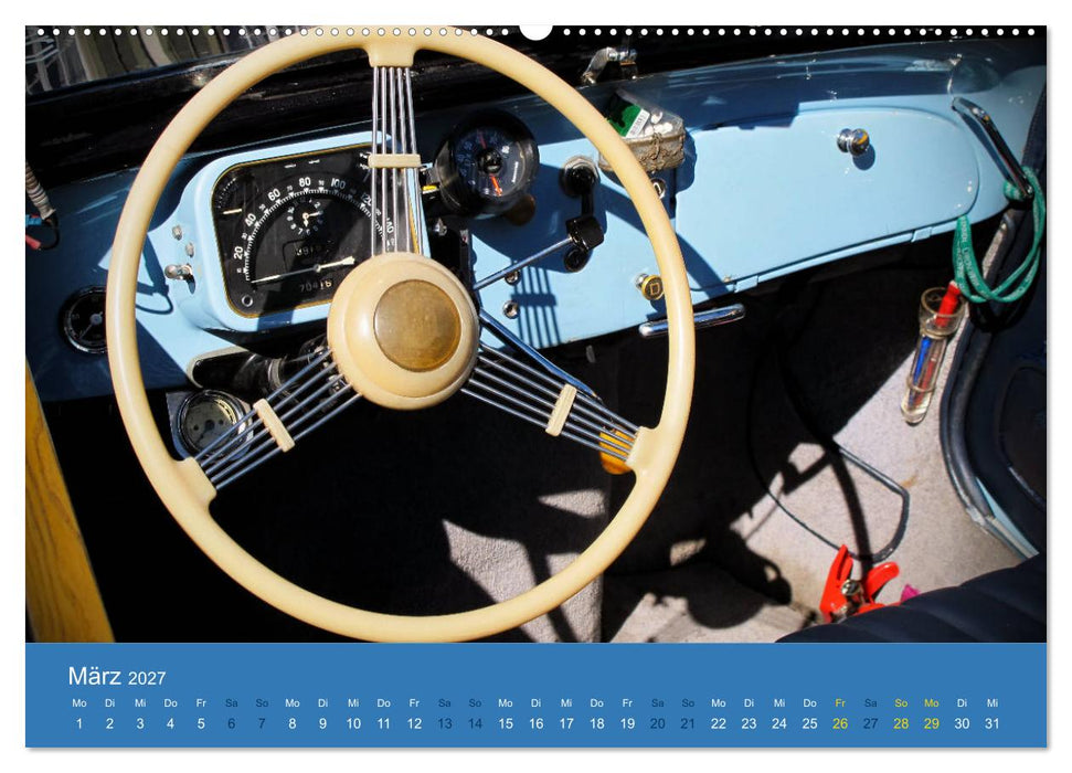 Citroen Traction Avant (CALVENDO Wandkalender 2027)