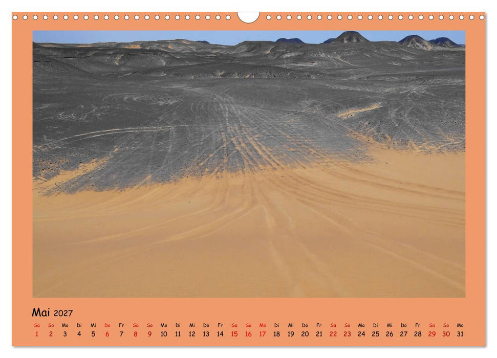 OFF ROAD Abenteuer durch Ägyptens Wüste (CALVENDO Wandkalender 2027)