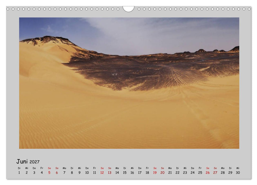 OFF ROAD Abenteuer durch Ägyptens Wüste (CALVENDO Wandkalender 2027)