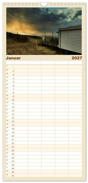 Magische Küste Zeeland (CALVENDO Familienplaner 2027)