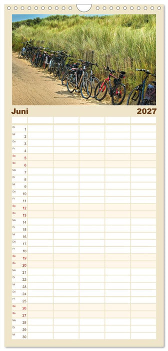 Magische Küste Zeeland (CALVENDO Familienplaner 2027)