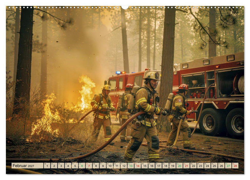 Feuerwehreinsätze - Extrem (CALVENDO Wandkalender 2027)