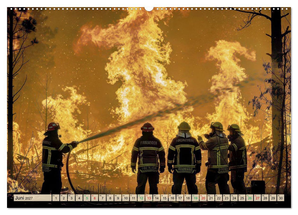 Feuerwehreinsätze - Extrem (CALVENDO Wandkalender 2027)