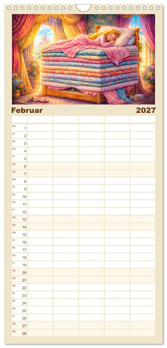 Mein großer Märchenkalender (CALVENDO Familienplaner 2027)