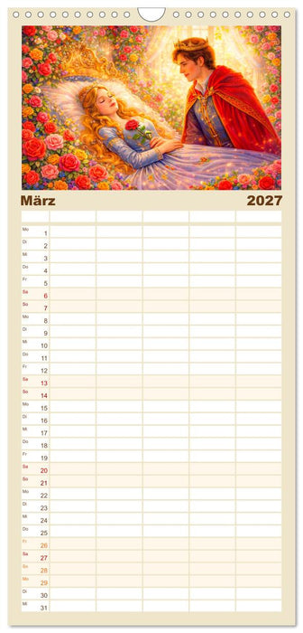 Mein großer Märchenkalender (CALVENDO Familienplaner 2027)