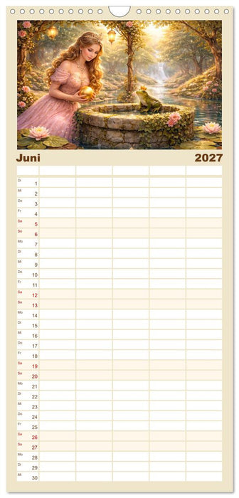 Mein großer Märchenkalender (CALVENDO Familienplaner 2027)