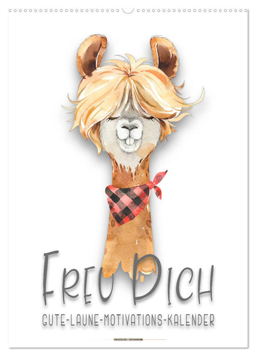 Freu Dich - Gute-Laune-Motivations-Kalender (CALVENDO Wandkalender 2027)