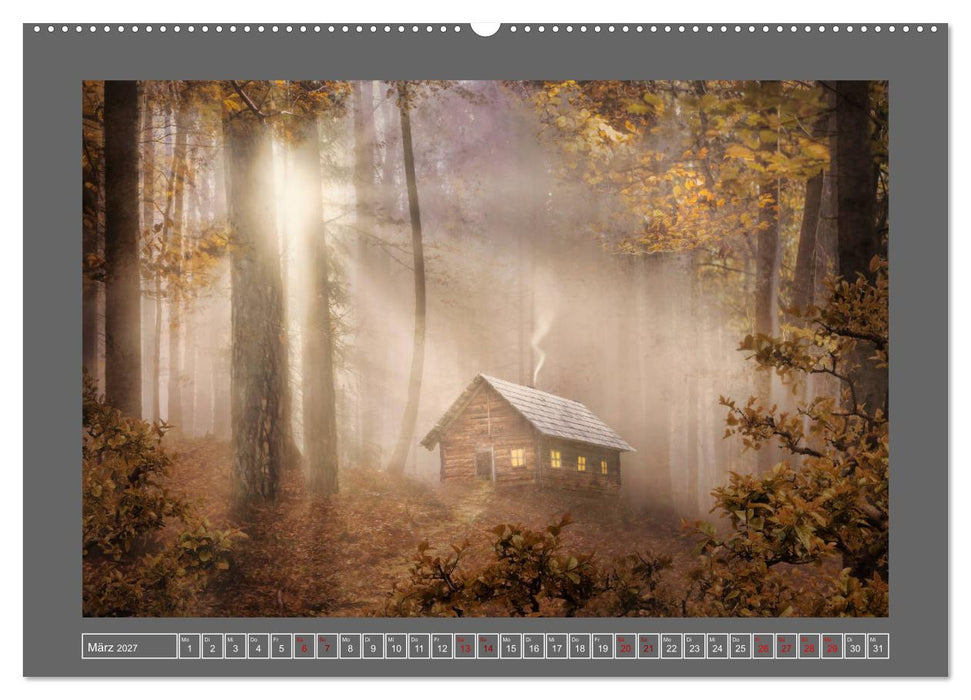 Zufluchten (CALVENDO Premium Wandkalender 2027)