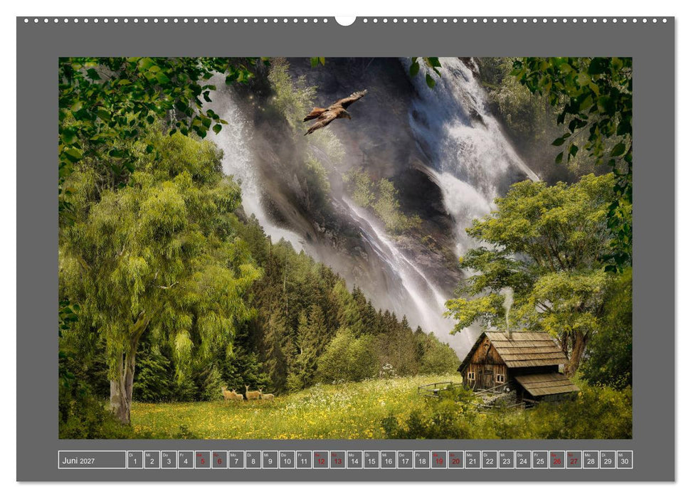 Zufluchten (CALVENDO Premium Wandkalender 2027)