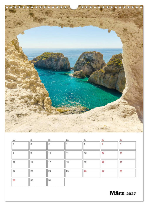 Insel Ponza - Italien (CALVENDO Wandkalender 2027)