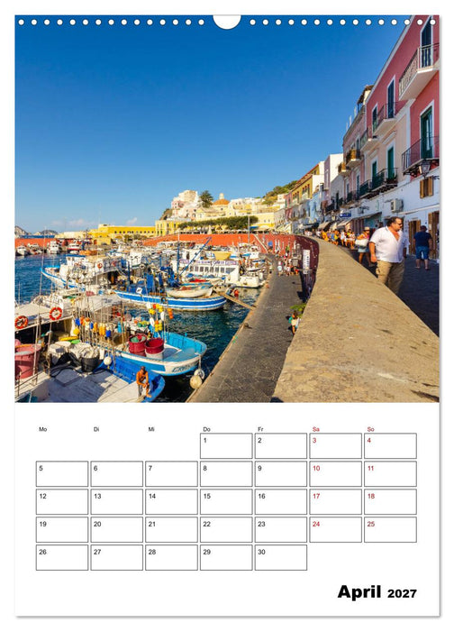 Insel Ponza - Italien (CALVENDO Wandkalender 2027)
