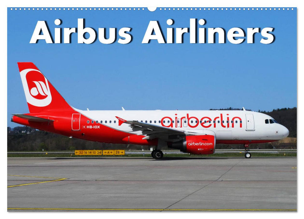 Airbus Airliners (CALVENDO Wandkalender 2027)