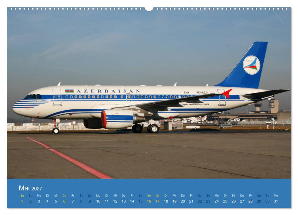 Airbus Airliners (CALVENDO Wandkalender 2027)