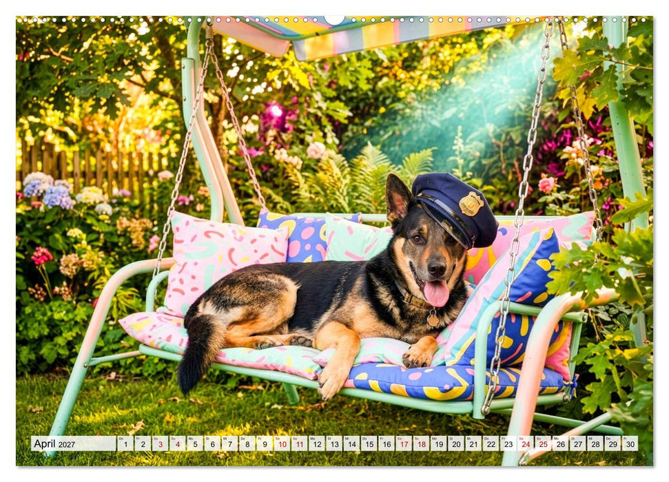 Lazy Dogs - Die faulsten Hunde des Jahres (CALVENDO Premium Wandkalender 2027)