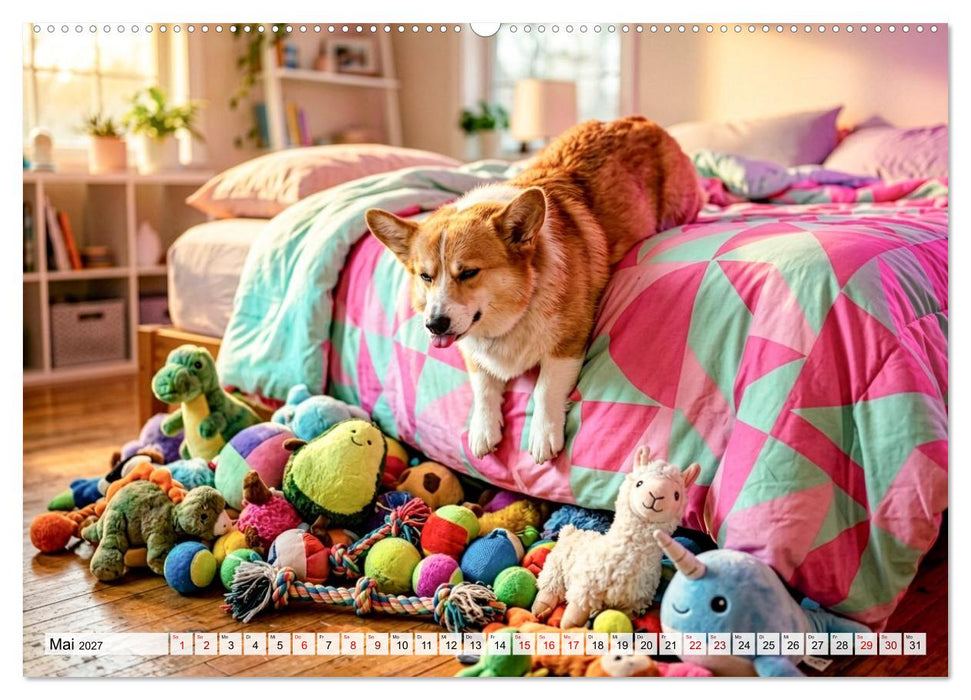 Lazy Dogs - Die faulsten Hunde des Jahres (CALVENDO Premium Wandkalender 2027)